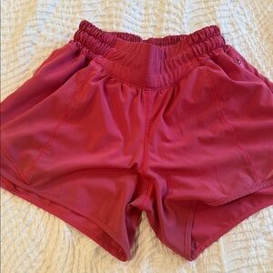 Lululemon size 0 pink hotty hot Athletic Shorts